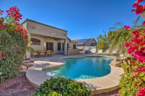 Warm Desert Oasis with Private Pool and Gas Fire Pit!